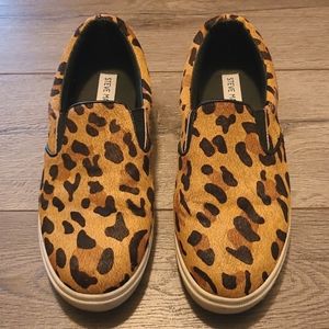 Real Cow Hair Steve Madden Slip On